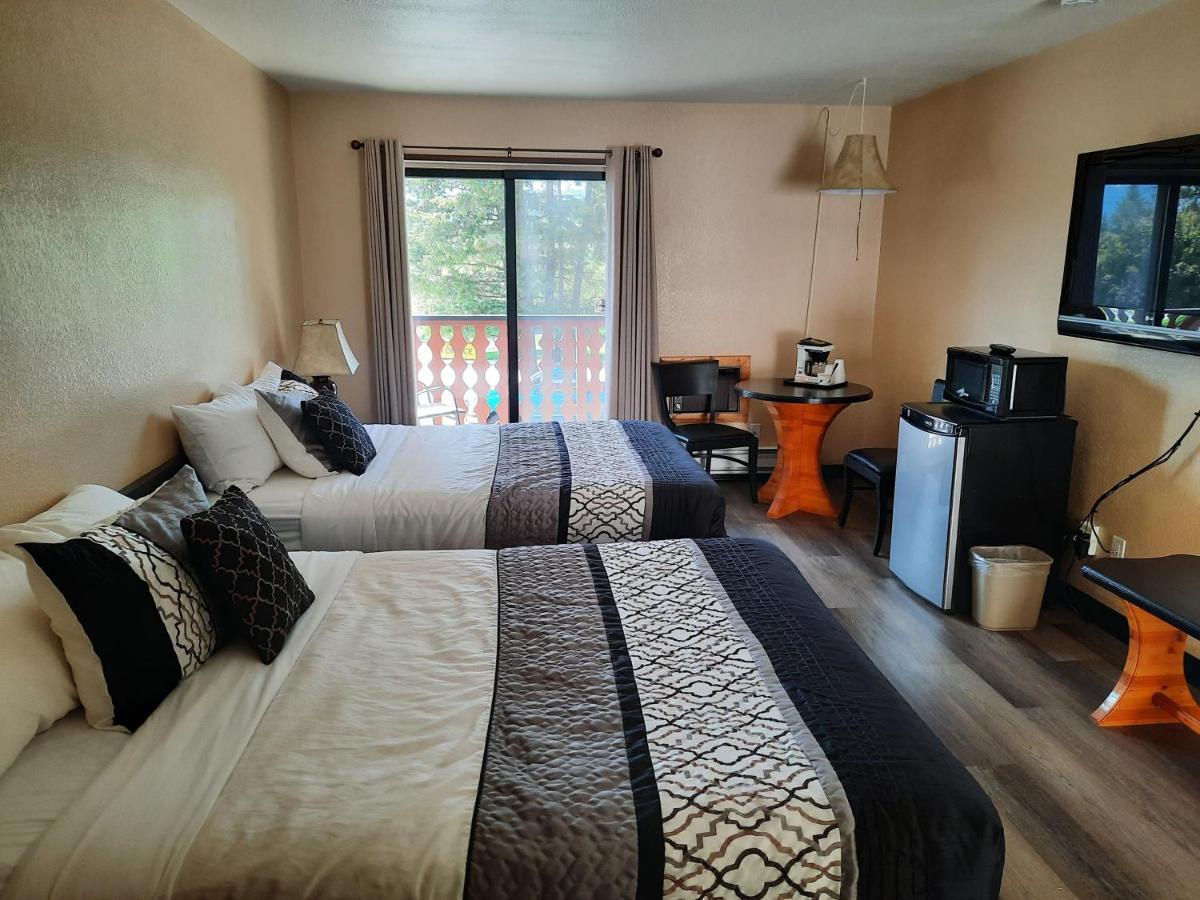 Alpen Motel Рейдиум-Хот-Спрингс Экстерьер фото