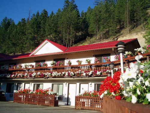 Alpen Motel Рейдиум-Хот-Спрингс Экстерьер фото